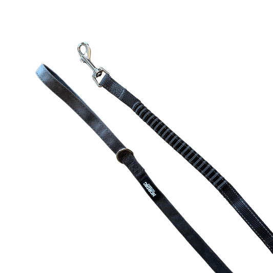 DAWN LEASH  / SNOR - GREY VELOUR